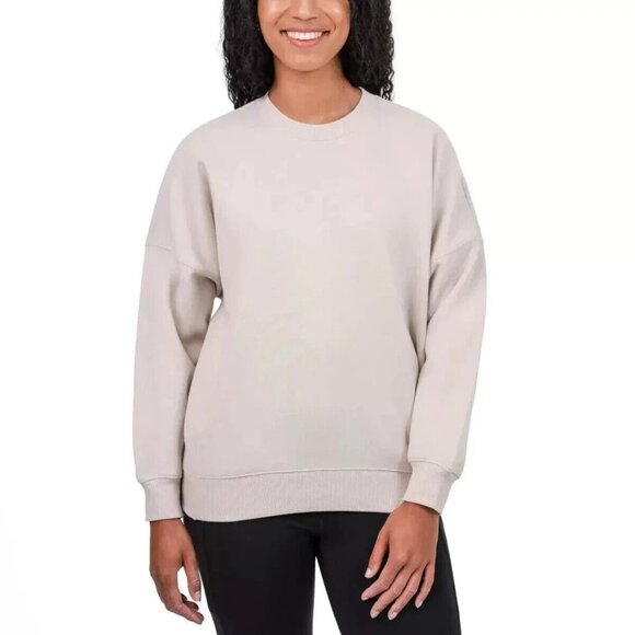 TUFF Athletics Med Sweatshirt Fleece Crewneck Pullover Shirt Pockets Activewear - Picture 3 of 6